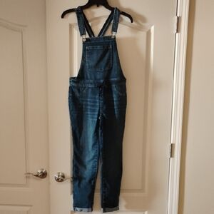 Justice Blue Juniors Jeans Overalls